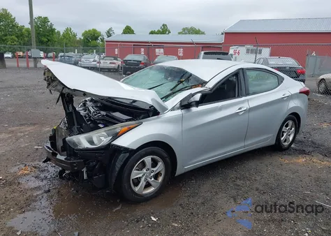 2014 Hyundai Elantra Se z USA, uszkodzony, nr VIN KMHDH4AE6EU068018